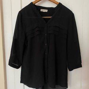 Olive and Oak Sheer Blouse